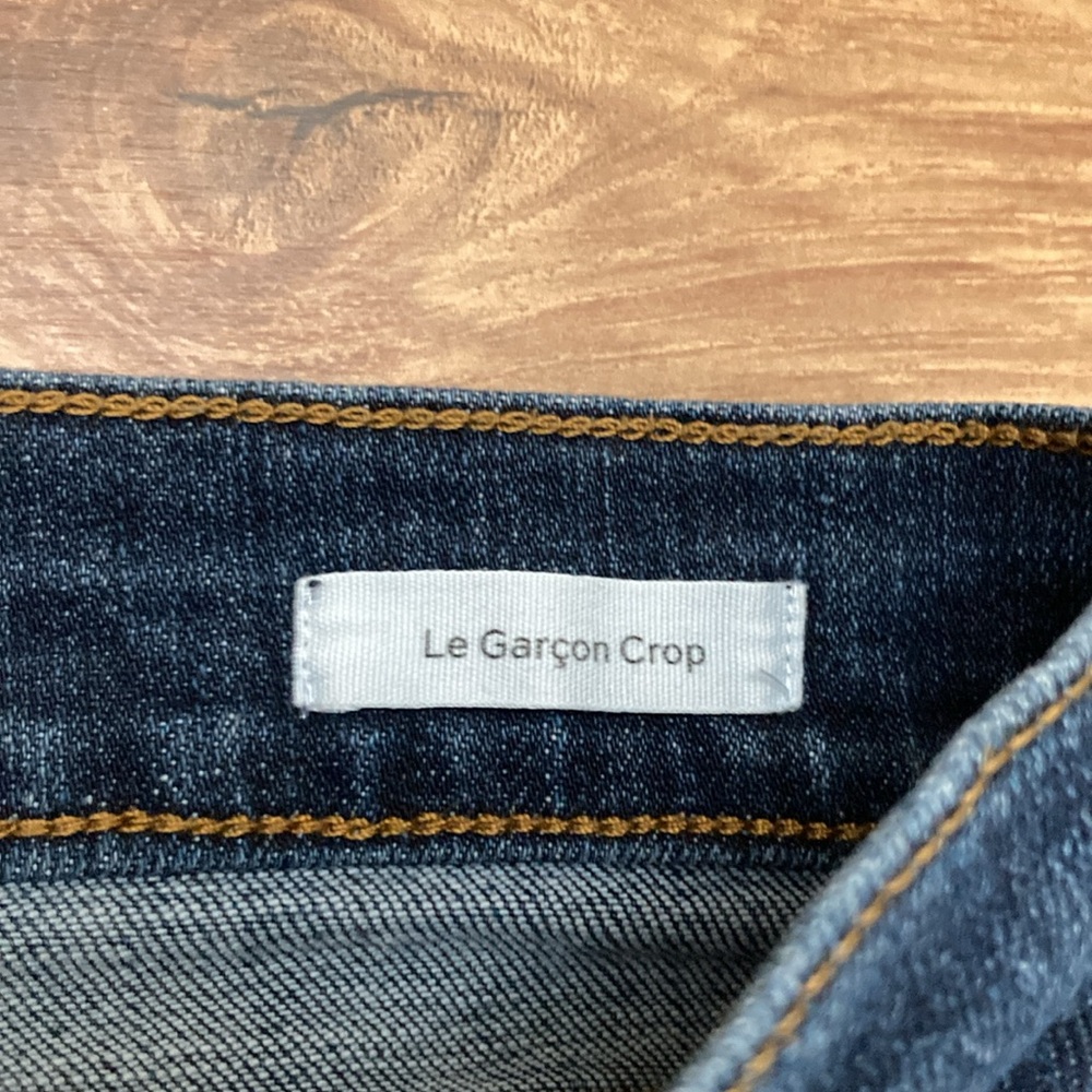 FRAME Le Garçon Crop Jeans - Picture 5 of 13